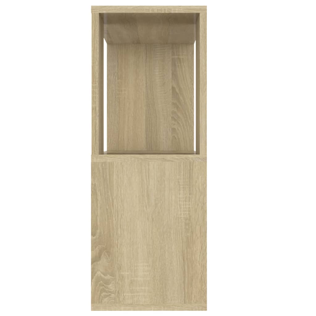Meuble TV Chêne sonoma 80x24x63 cm Bois d'ingénierie - XIOS