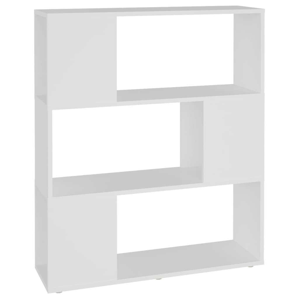 Bibliothèque/Séparateur de pièce Blanc 80x24x94 cm - XIOS