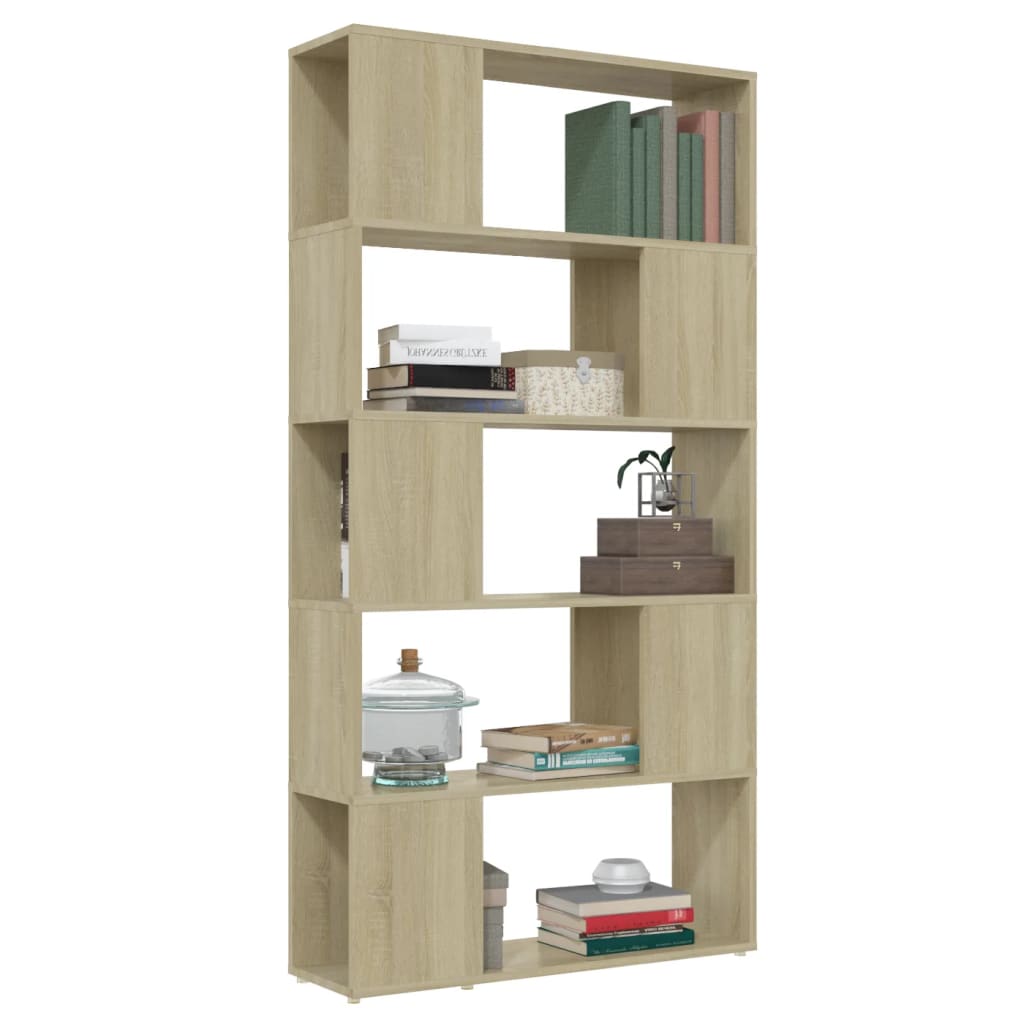 Bibliothèque de séparation Chêne sonoma 80x24x155 cm - XIOS