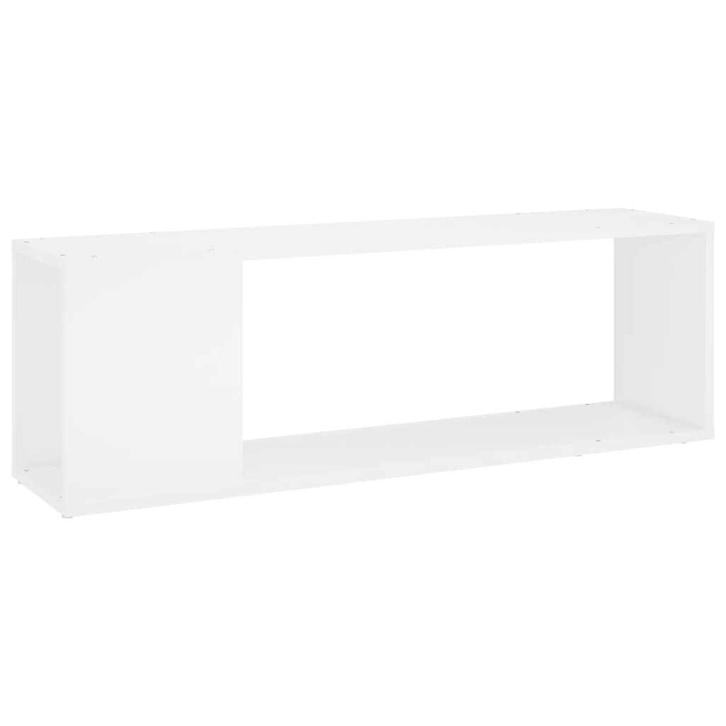 Meuble TV Blanc 100x24x32 cm Bois d'ingénierie - XIOS