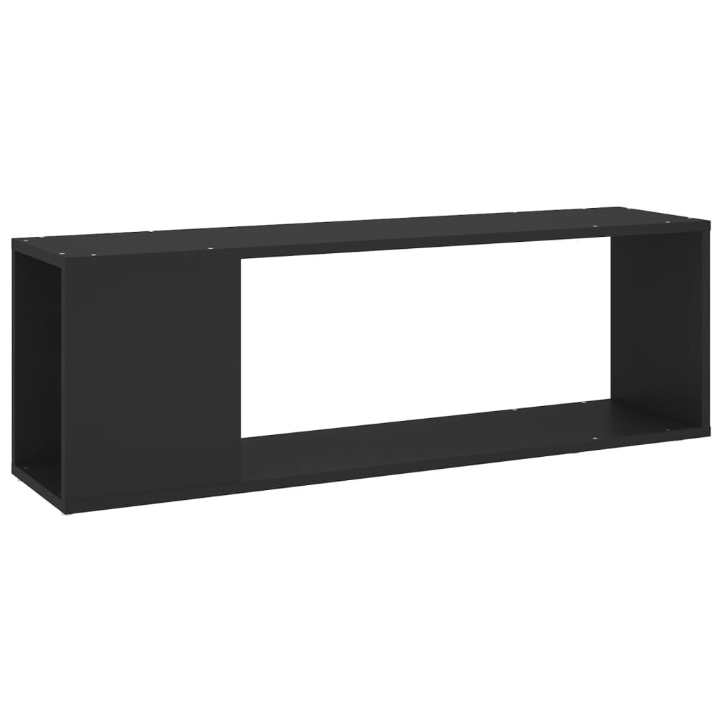 Meuble TV Noir 100x24x32 cm Bois d'ingénierie - XIOS