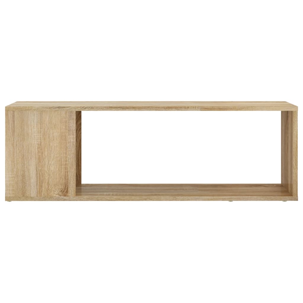 Meuble TV Chêne sonoma 100x24x32 cm Bois d'ingénierie - XIOS
