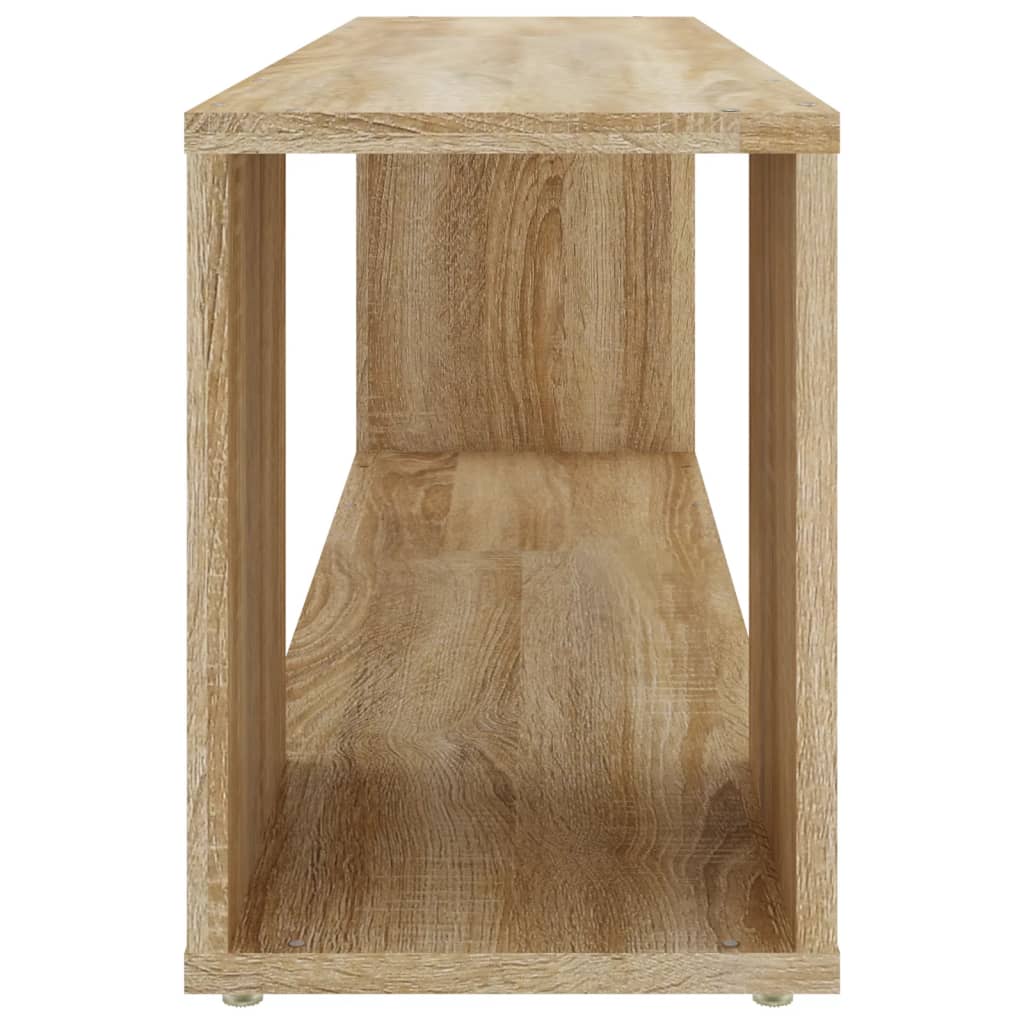 Meuble TV Chêne sonoma 100x24x32 cm Bois d'ingénierie - XIOS
