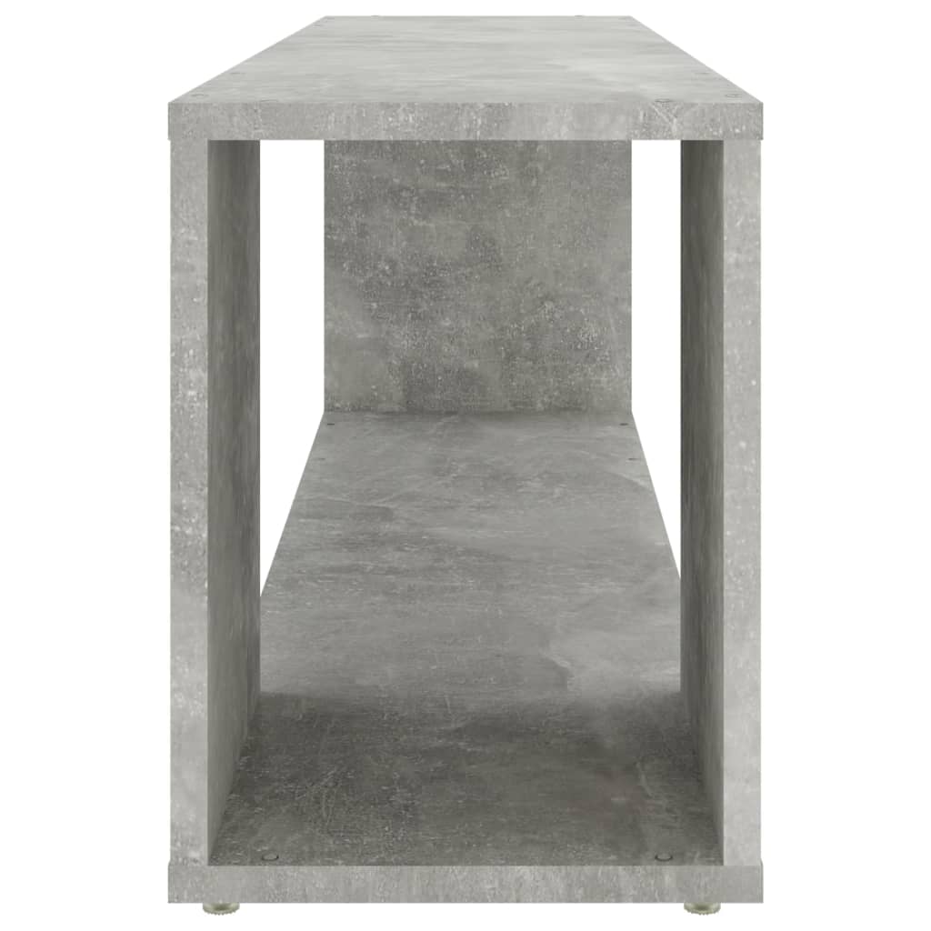 Meuble TV Gris béton 100x24x32 cm Bois d'ingénierie - XIOS