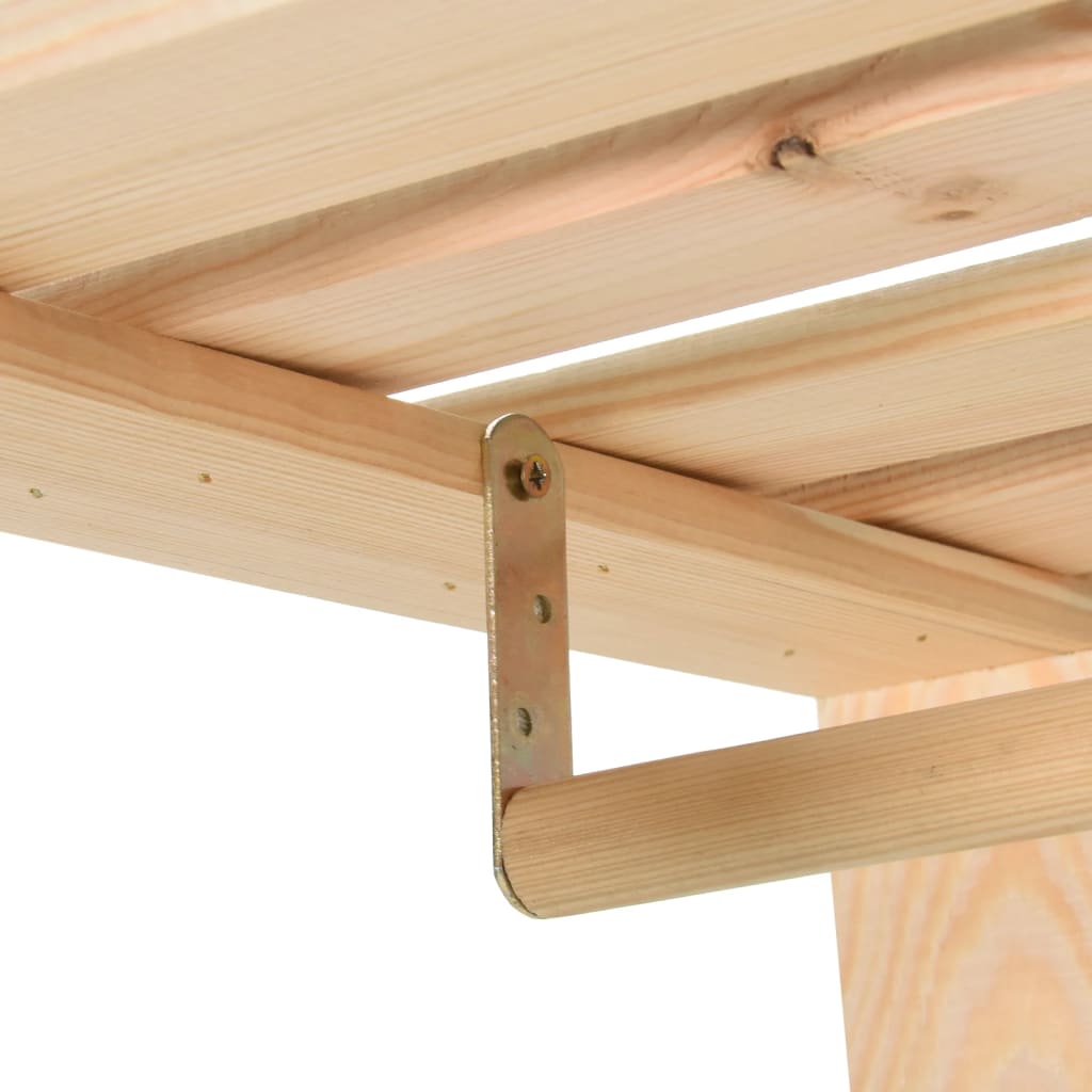 Porte-manteau 110x38x170 cm Bois de pin massif - XIOS