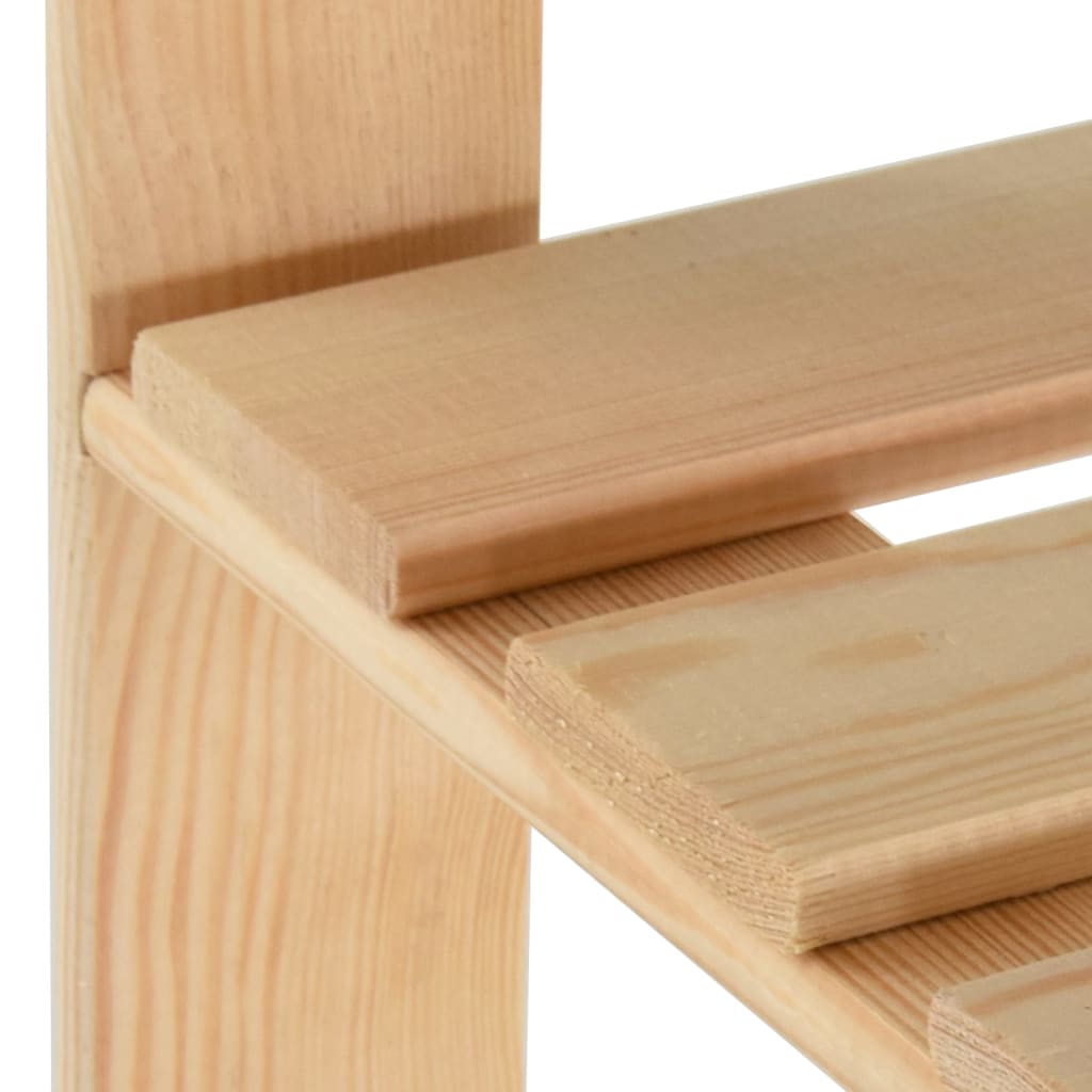Porte-manteau 110x38x170 cm Bois de pin massif - XIOS