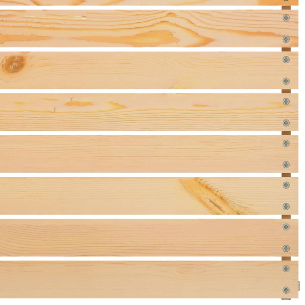 Salon de jardin 3 pcs bois massif de pin - XIOS