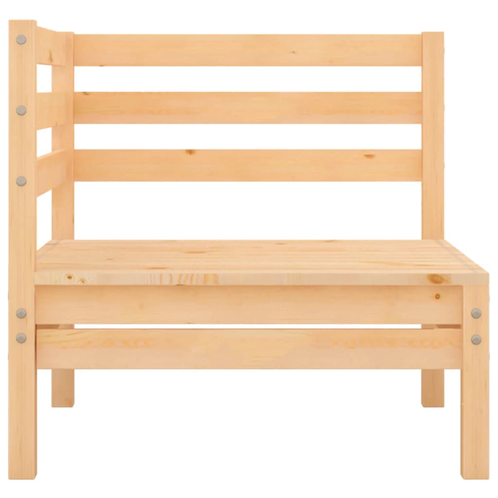 Salon de jardin 4 pcs bois massif de pin - XIOS