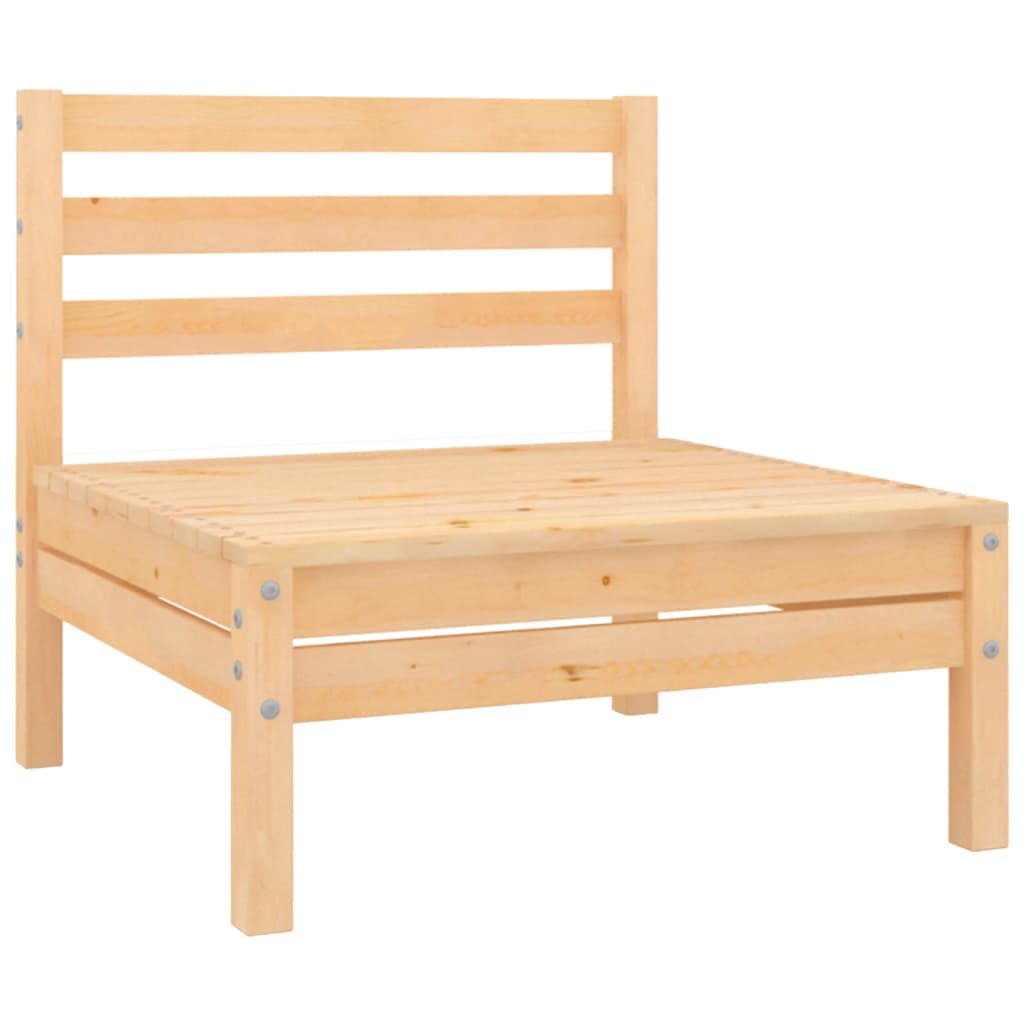 Salon de jardin 4 pcs bois massif de pin - XIOS