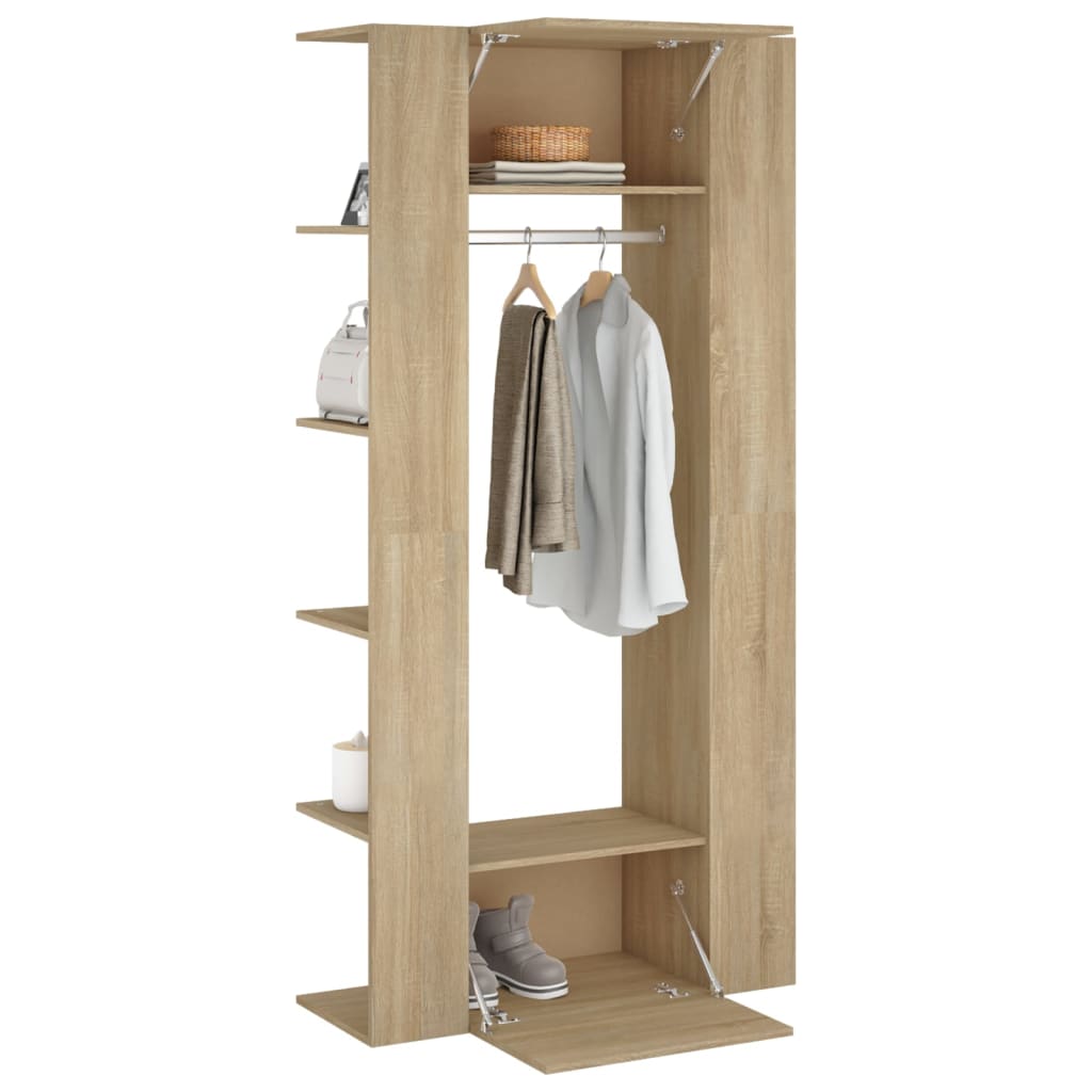 Armoires de couloir 2 pcs chêne sonoma bois d'ingénierie - XIOS