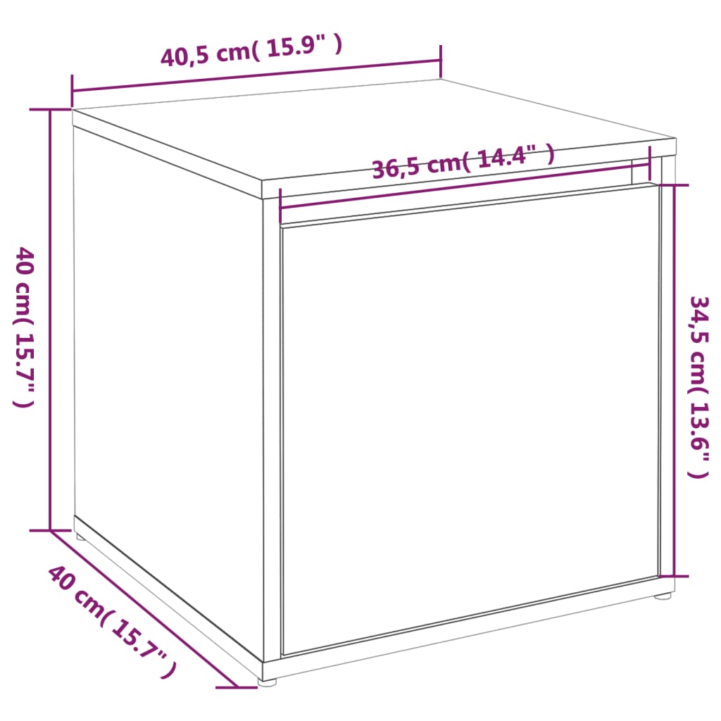 Ensemble de meubles de couloir Chêne Sonoma Bois d'ingénierie - XIOS