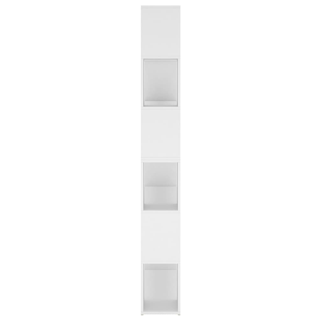 Bibliothèque/Séparateur de pièce Blanc 100x24x188 cm
