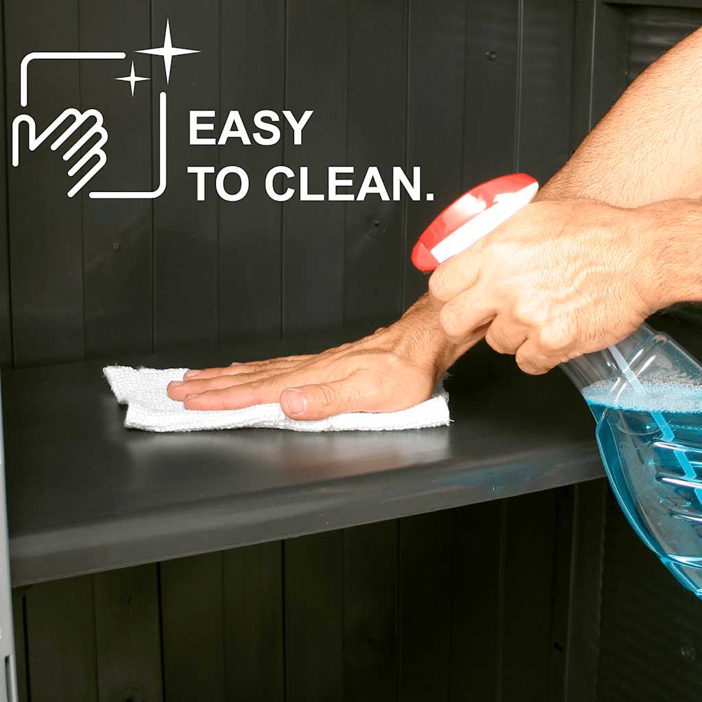 Armoire en plastique 68x39x92 cm Design de rotin - XIOS