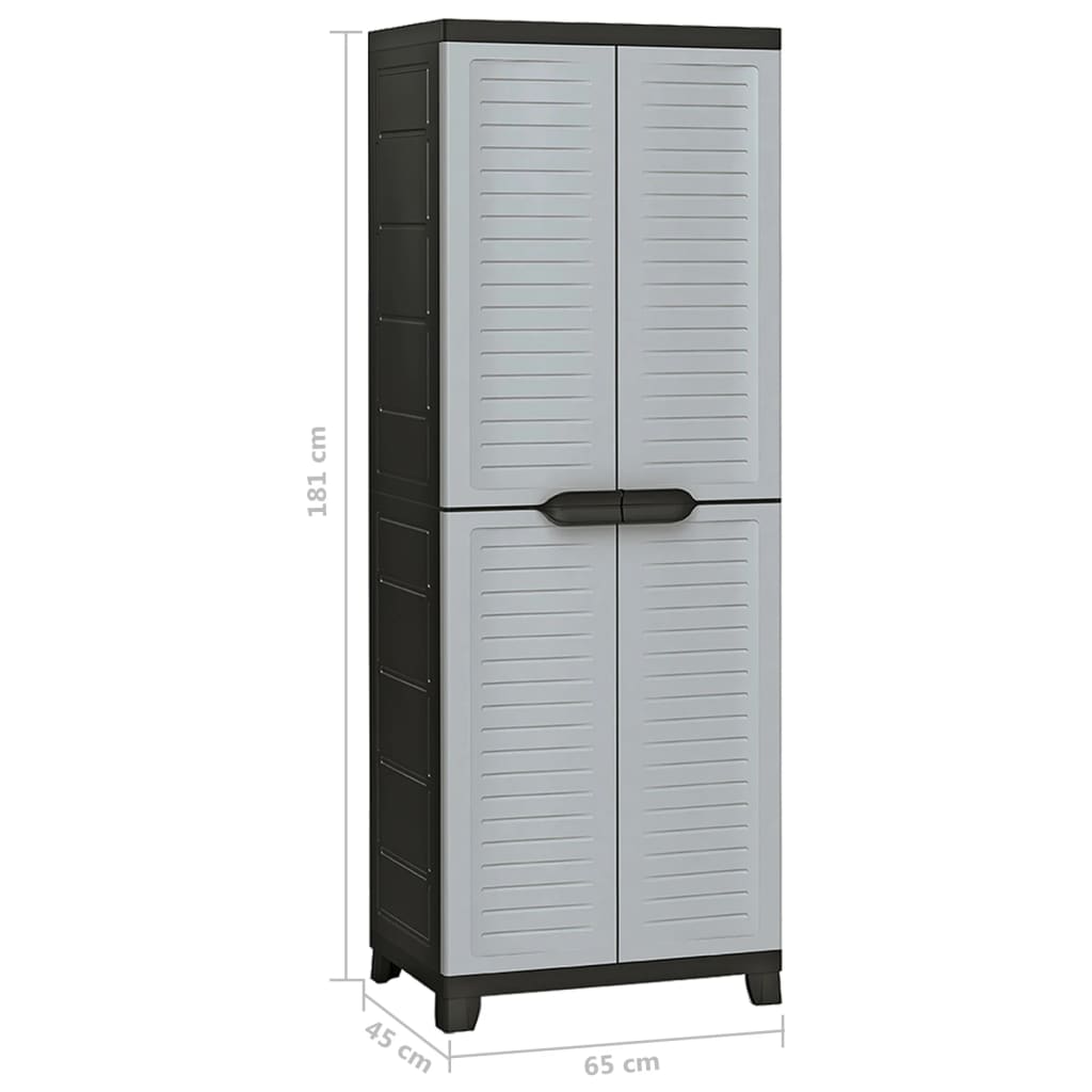 Armoire en plastique 65x45x181 cm - XIOS