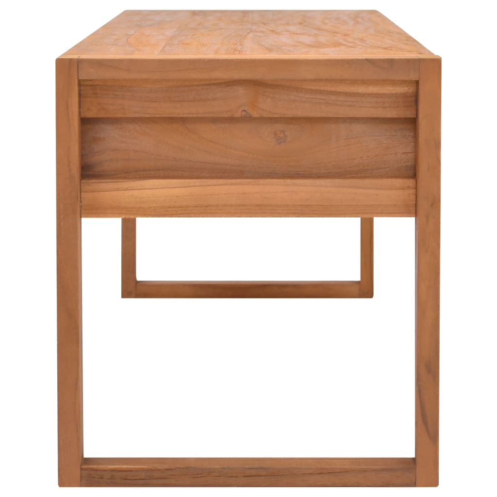 Meuble TV 120x40x45 cm Bois de teck solide - XIOS