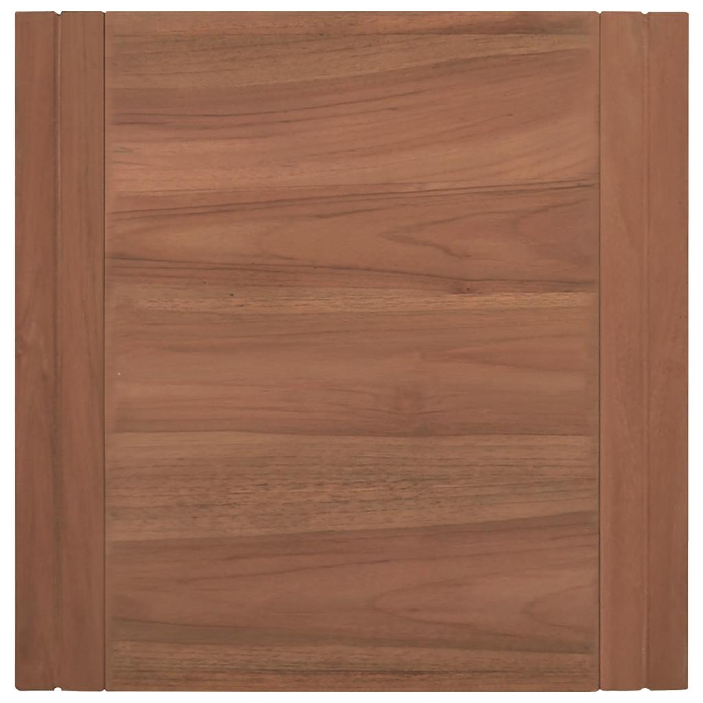 Armoire murale de salle de bain 45x45x35 cm Bois de teck solide - XIOS