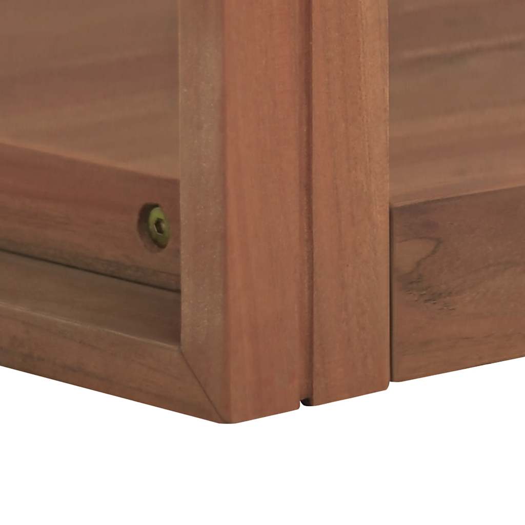 Armoire murale de salle de bain 45x45x35 cm Bois de teck solide - XIOS