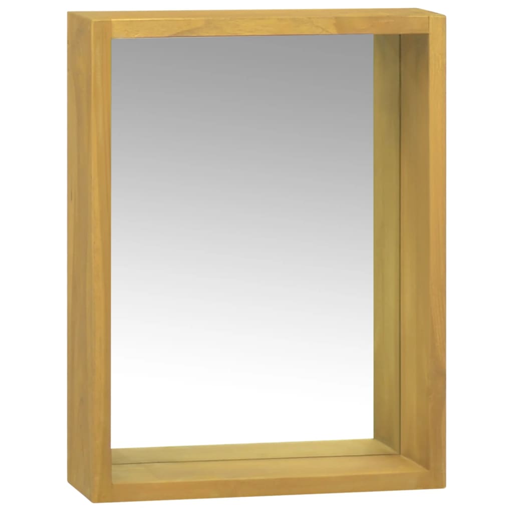 Armoire à miroir 30x10x40 cm Bois de teck solide - XIOS
