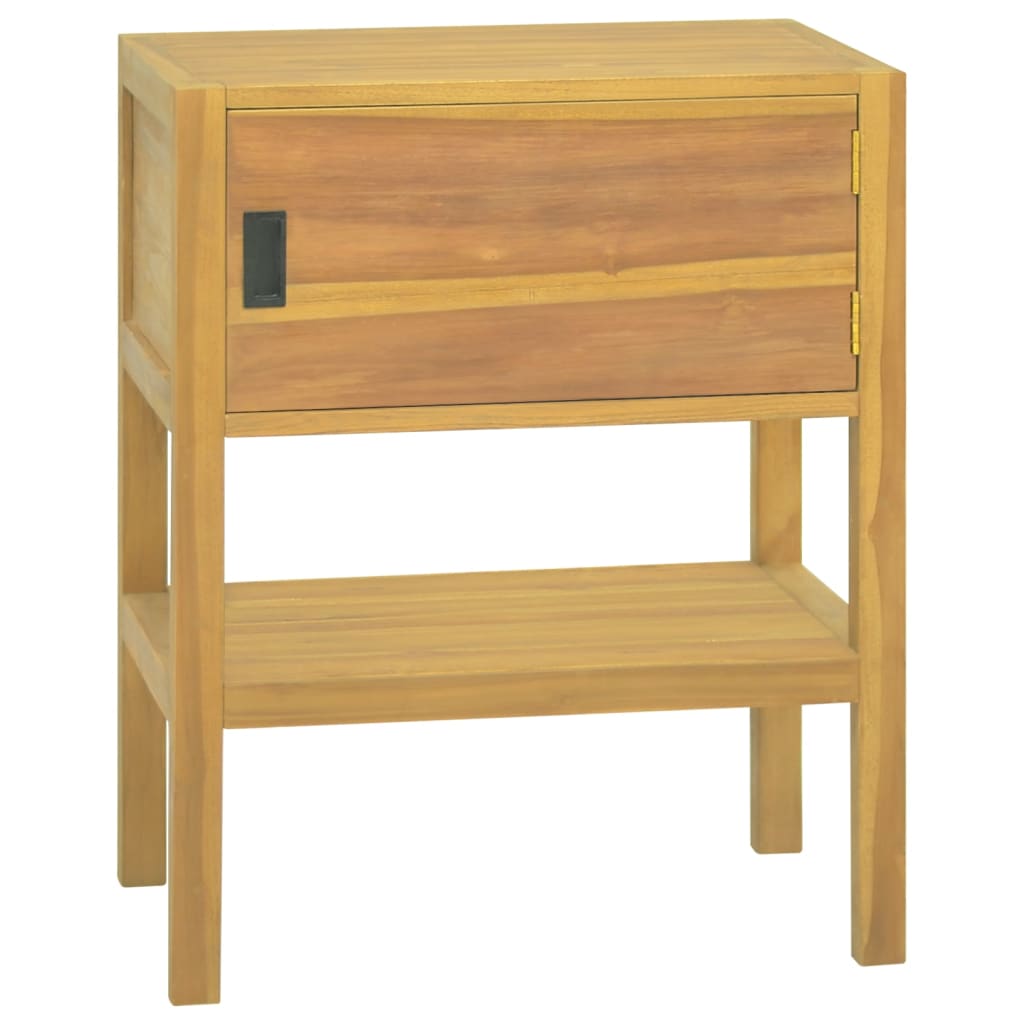 Armoire de salle de bain 60x40x75 cm Bois de teck solide - XIOS