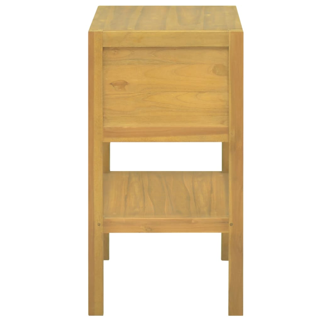 Armoire de salle de bain 60x40x75 cm Bois de teck solide - XIOS