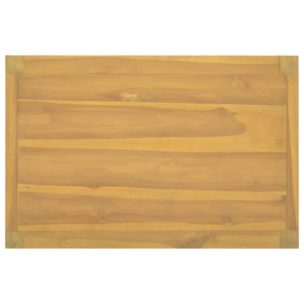 Armoire de salle de bain 60x40x75 cm Bois de teck solide - XIOS