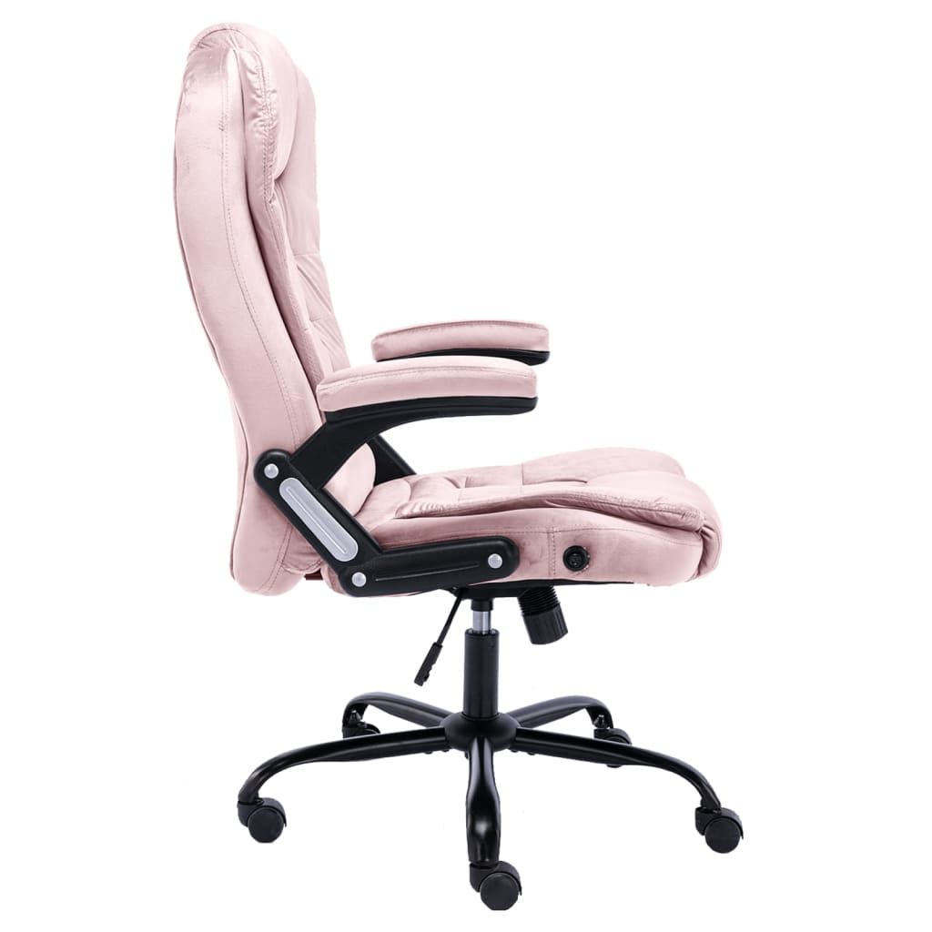 Chaise de bureau Rose Velours - XIOS