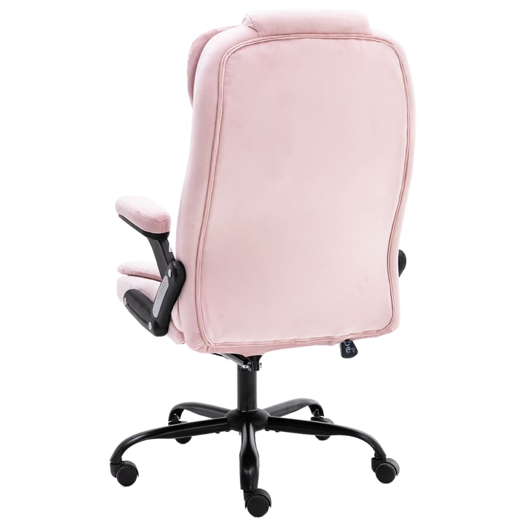 Chaise de bureau Rose Velours - XIOS