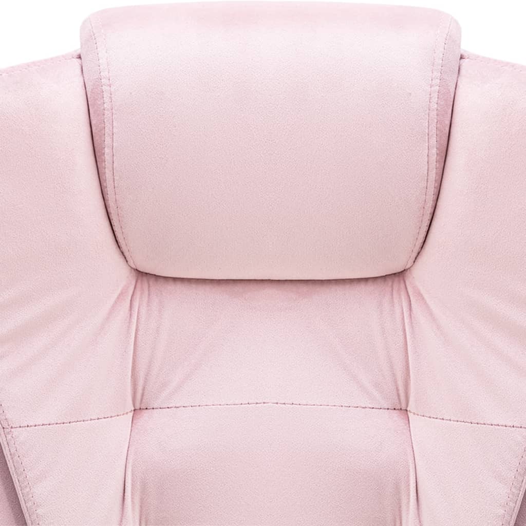 Chaise de bureau Rose Velours - XIOS