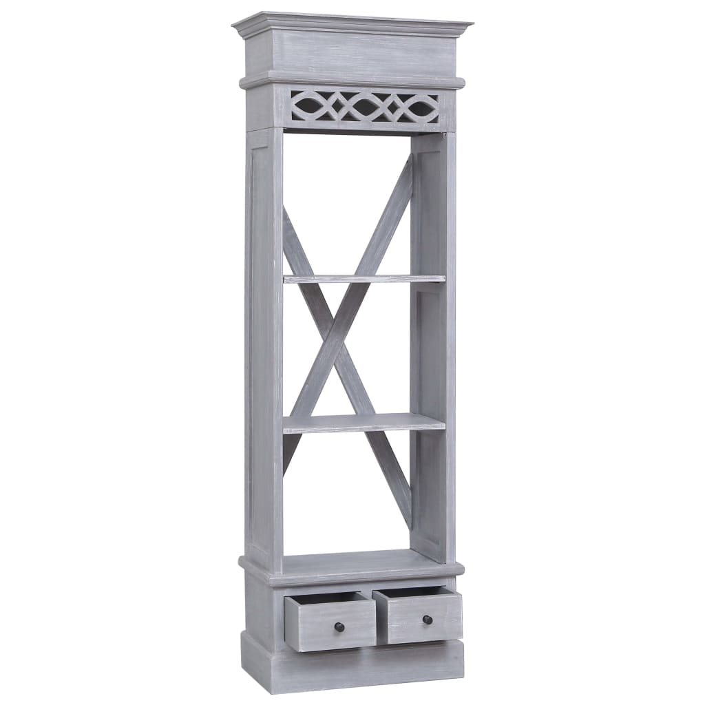 Buffet 60x30x175 cm Bois d'acajou massif - XIOS