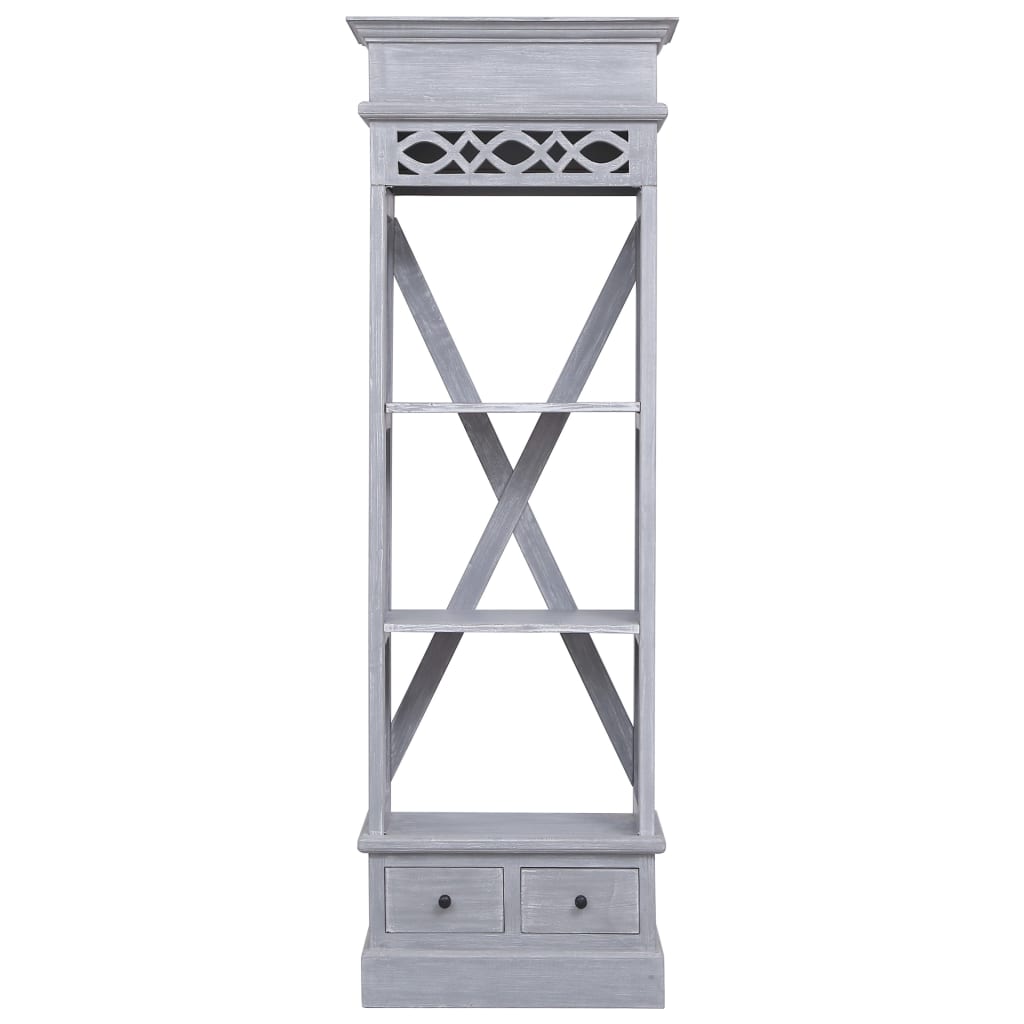 Buffet 60x30x175 cm Bois d'acajou massif - XIOS