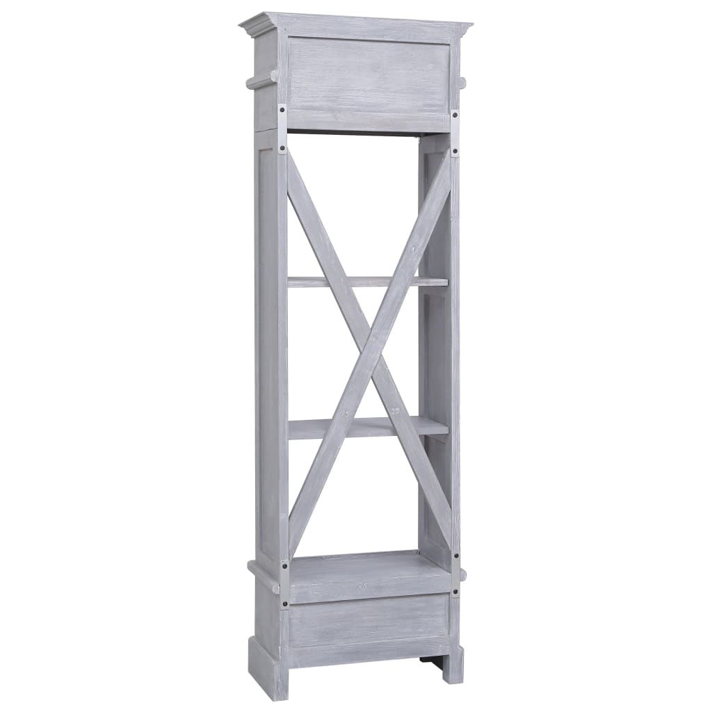 Buffet 60x30x175 cm Bois d'acajou massif - XIOS