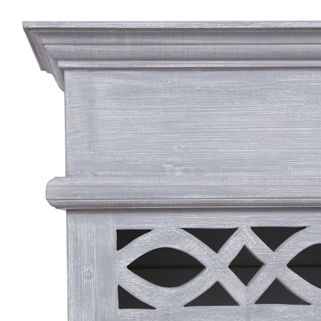 Buffet 60x30x175 cm Bois d'acajou massif - XIOS