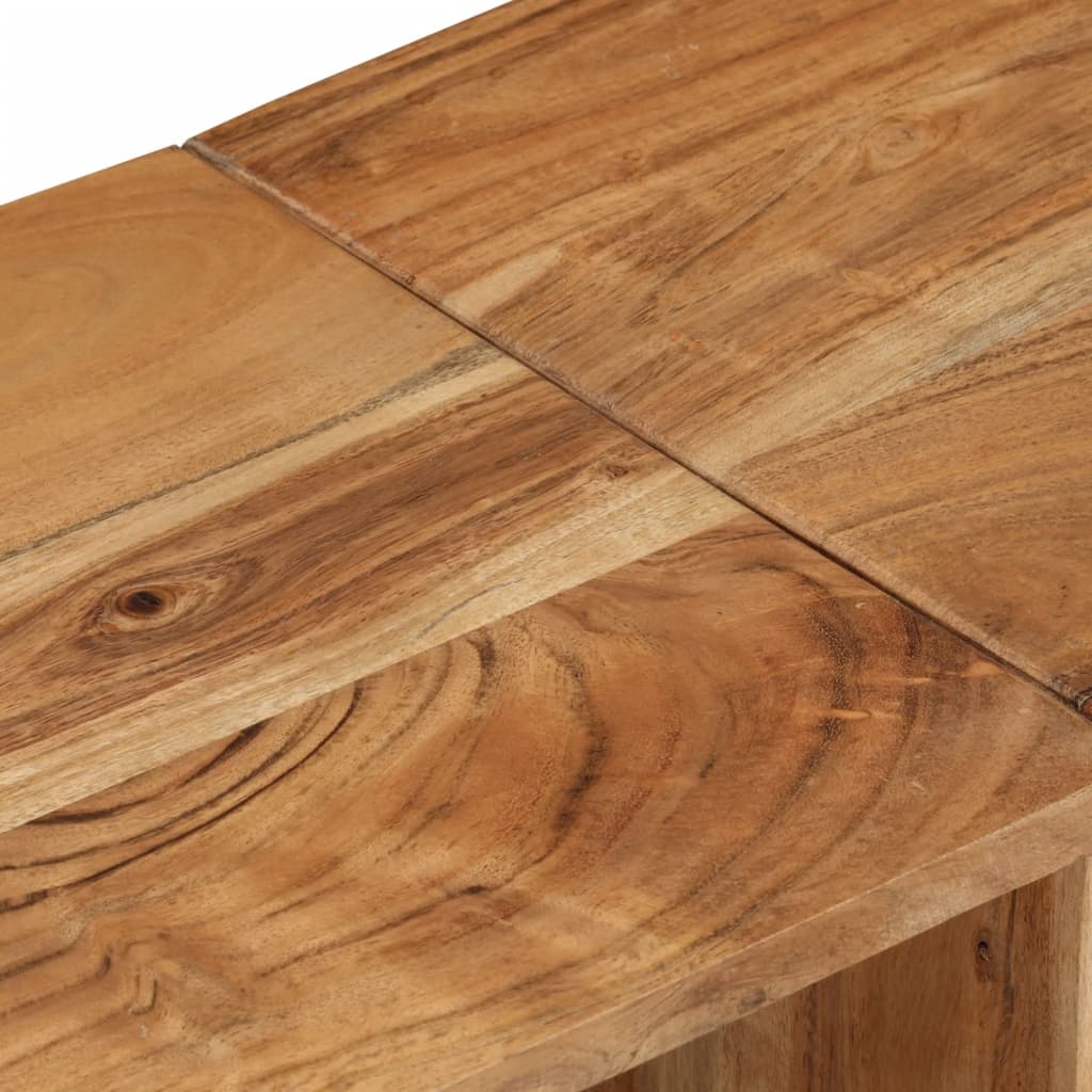 Meuble TV 160x30x45 cm Bois d'acacia massif - XIOS