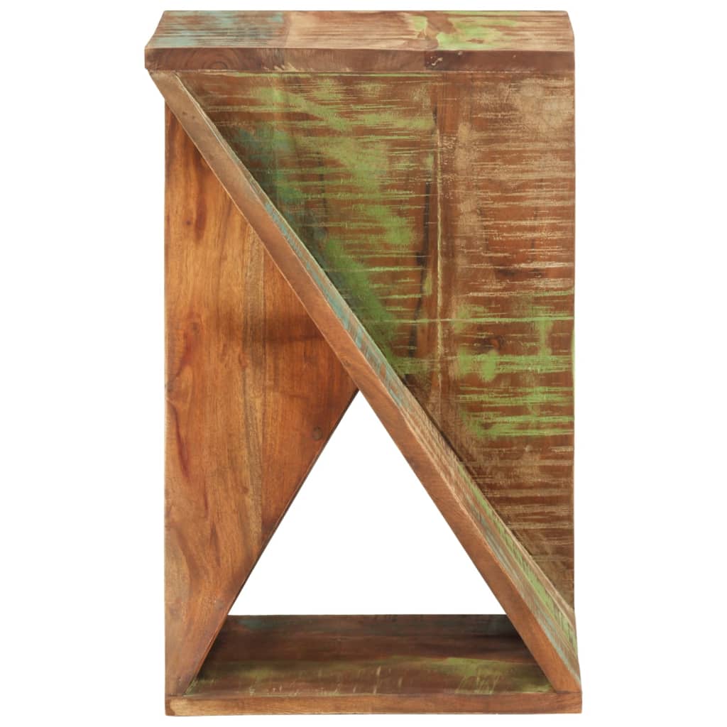 Table d'appoint 35x35x55 cm Bois massif de récupération - XIOS