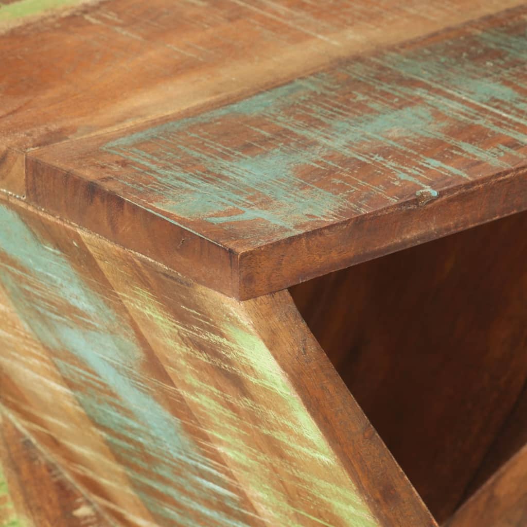 Table d'appoint 35x35x55 cm Bois massif de récupération - XIOS