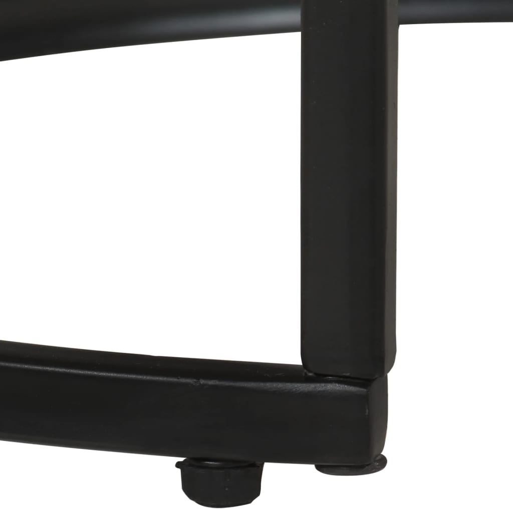 Tables gigognes 3 pcs Bois de manguier brut - XIOS