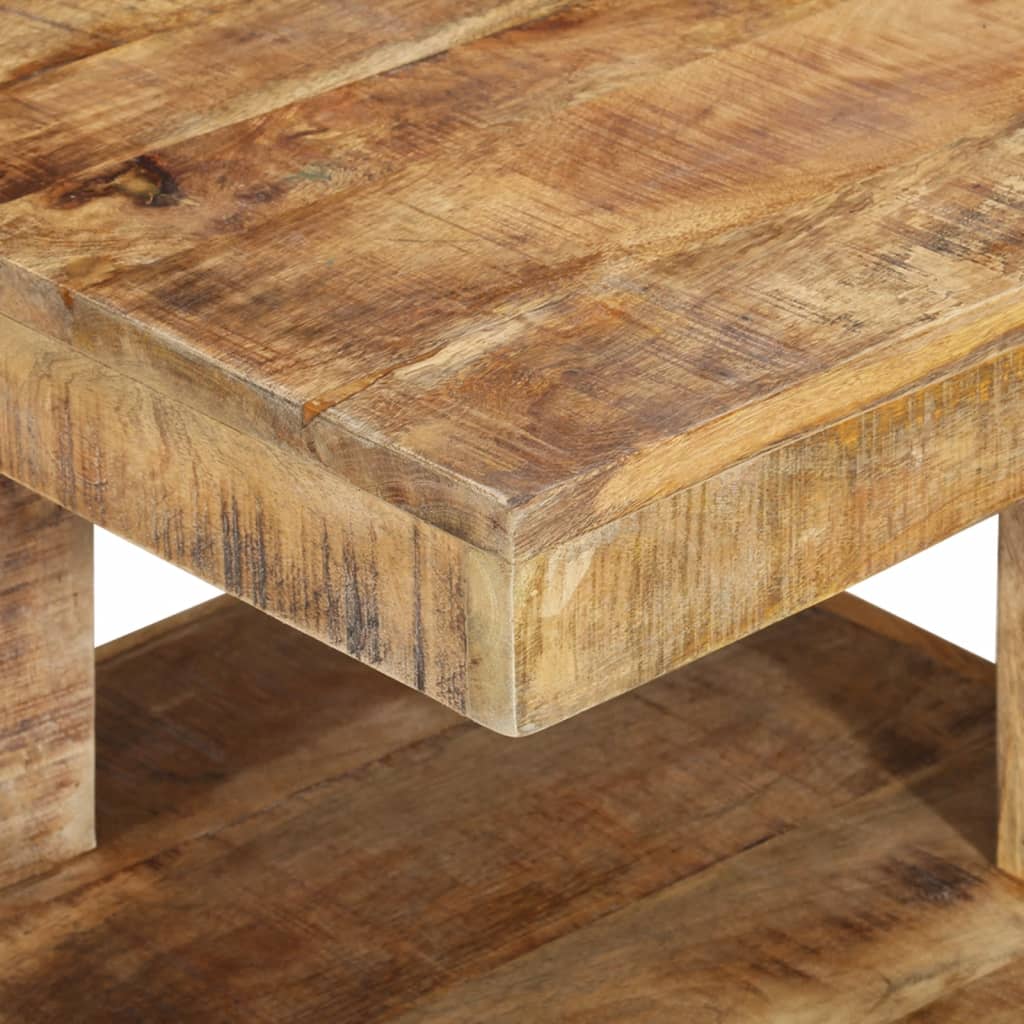 Table basse 45x45x40 cm Bois de manguier massif - XIOS