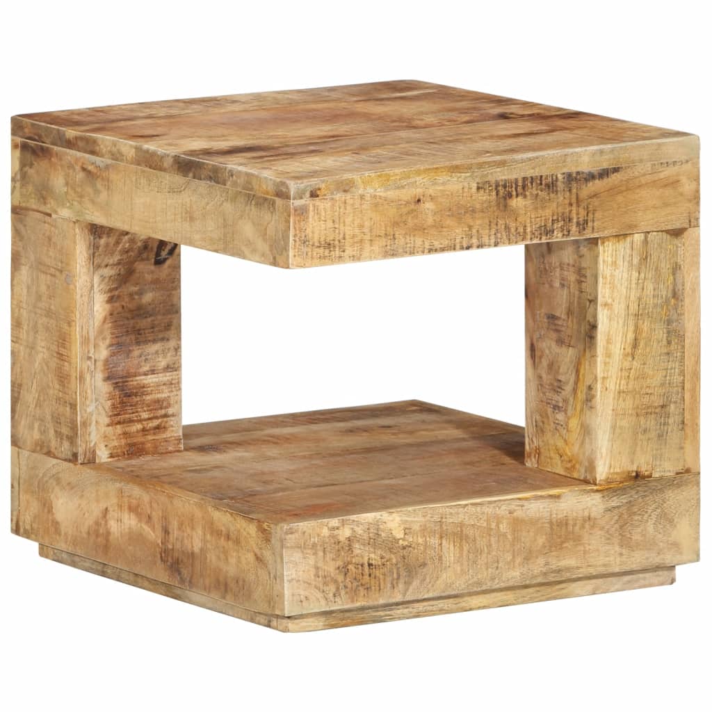 Table basse 45x45x40 cm Bois de manguier massif - XIOS