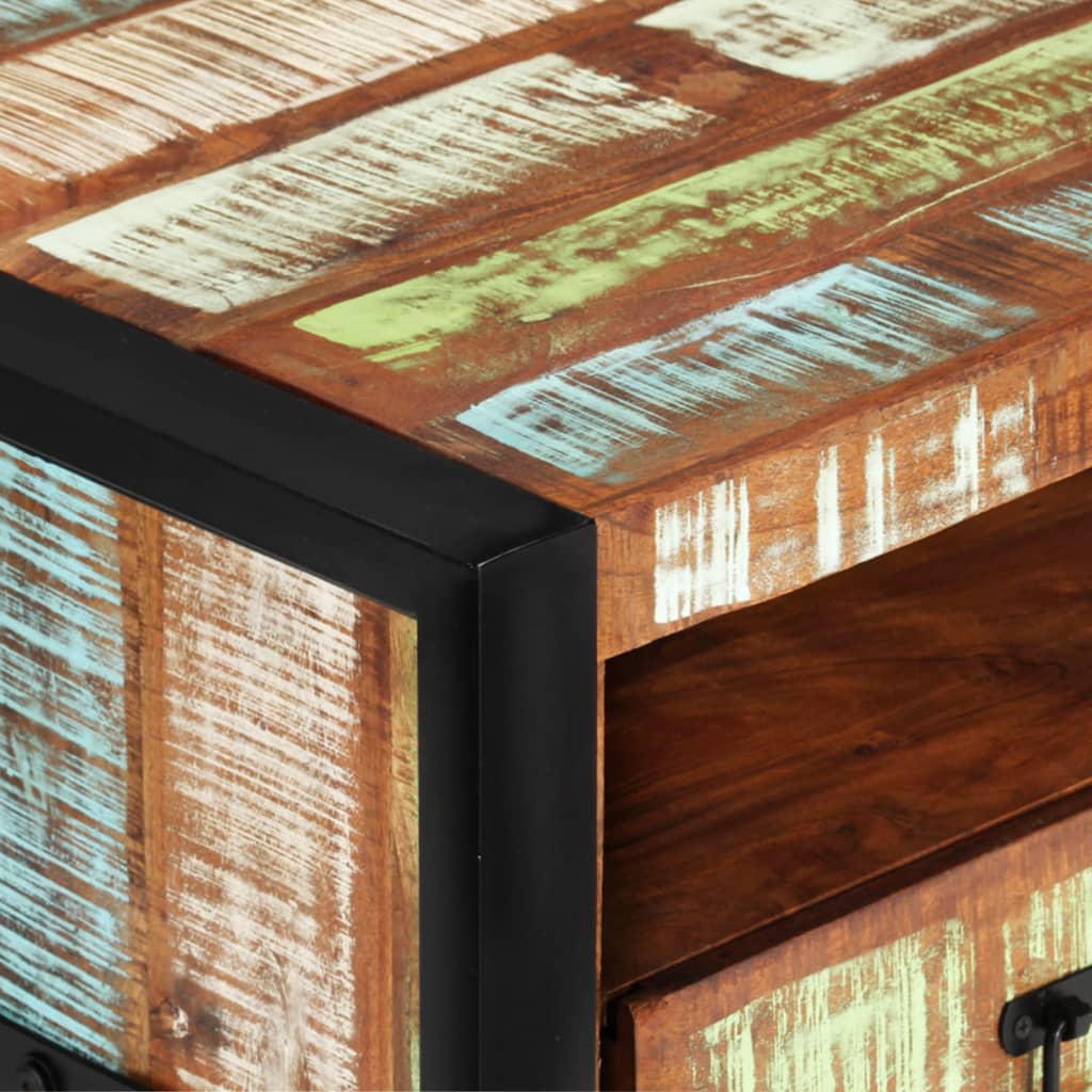 Table basse 100x50x41 cm Bois de récupération massif - XIOS