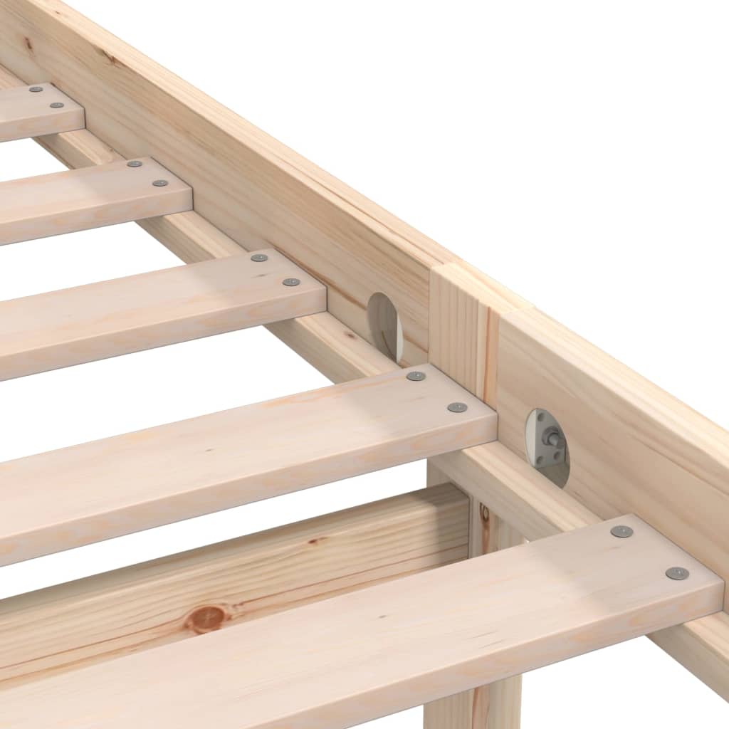 Cadre de lit sans matelas bois massif - XIOS