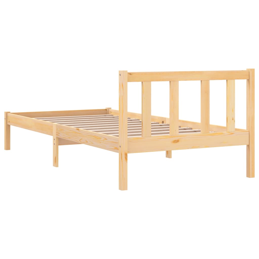 Cadre de lit sans matelas bois massif - XIOS
