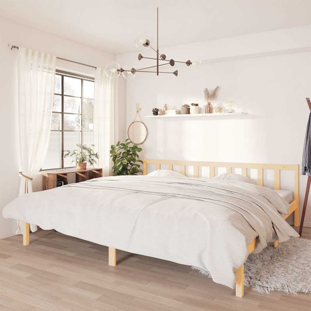 Cadre de lit sans matelas bois massif - XIOS