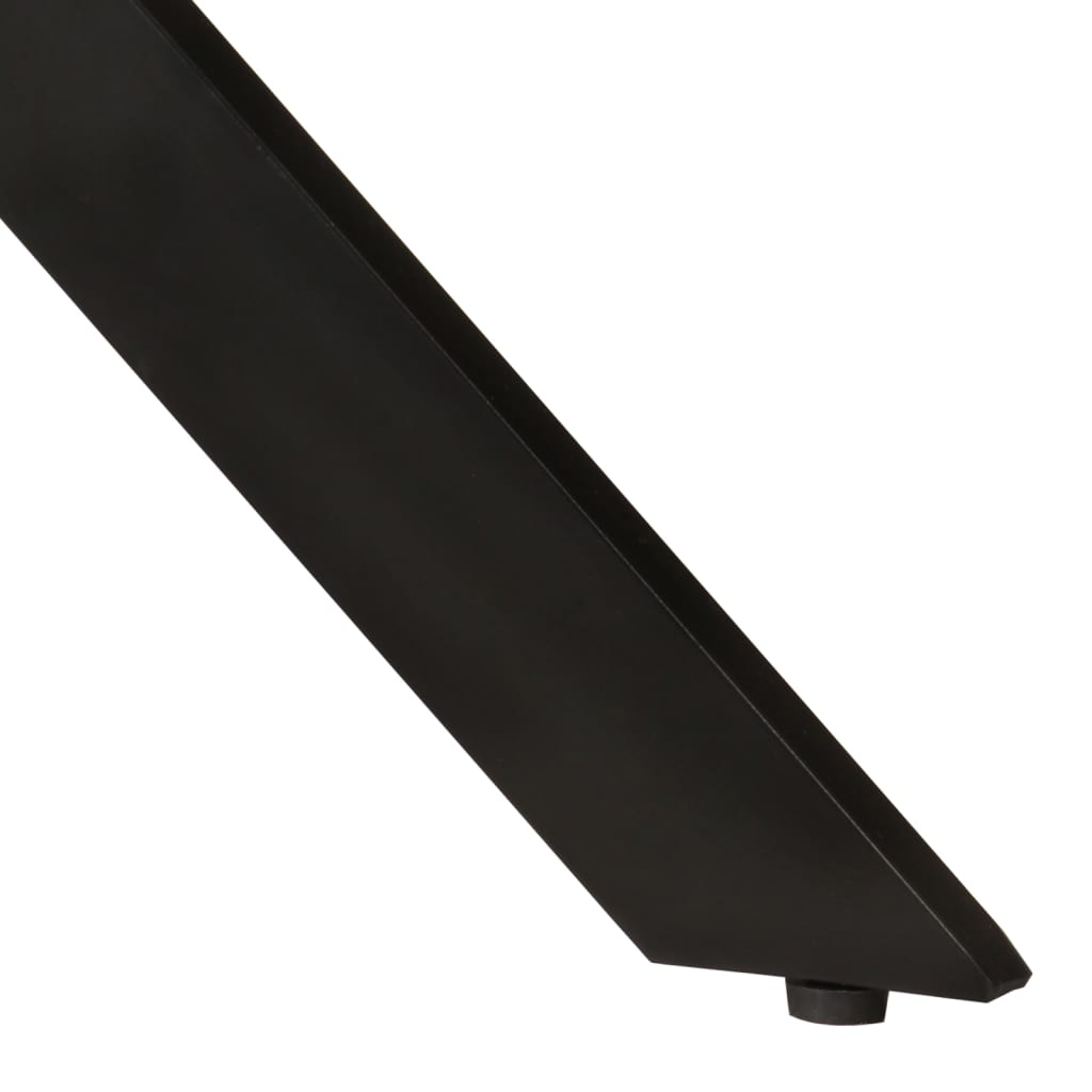 Table à dîner Ø110x78 cm Bois de manguier massif et acier - XIOS