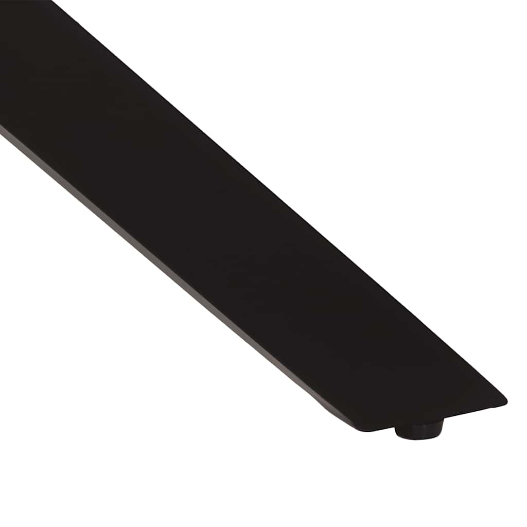 Table à dîner Ø110x78 cm Bois de récupération massif et acier - XIOS