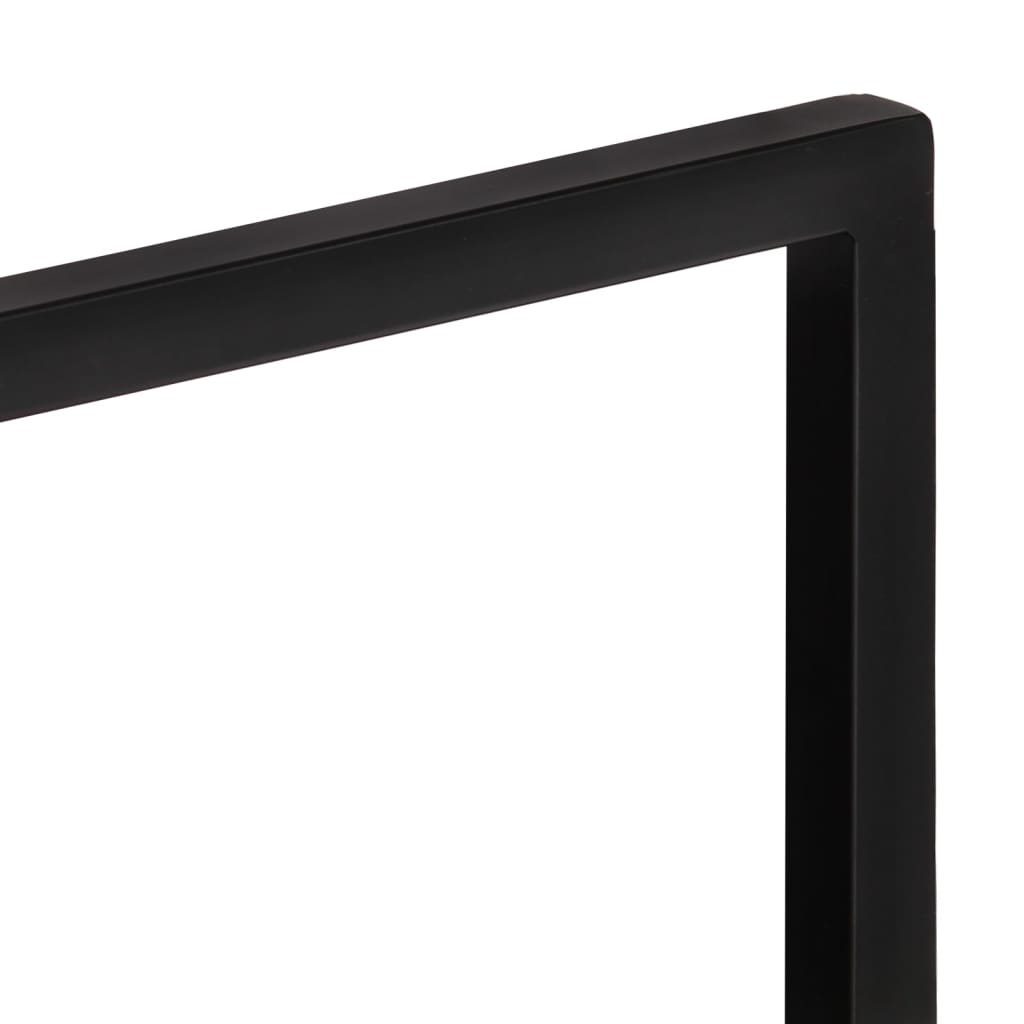 Étagères murales 2 pcs 60x25x35 cm Bois d'acacia et acier - XIOS