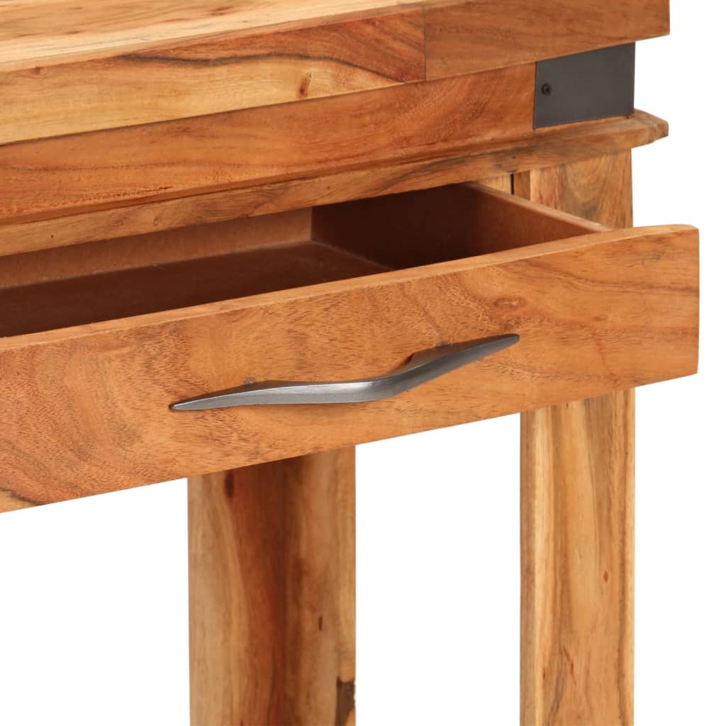 Table console 110x34x74 cm Bois d'acacia massif - XIOS