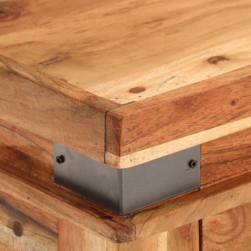 Table console 110x34x74 cm Bois d'acacia massif - XIOS
