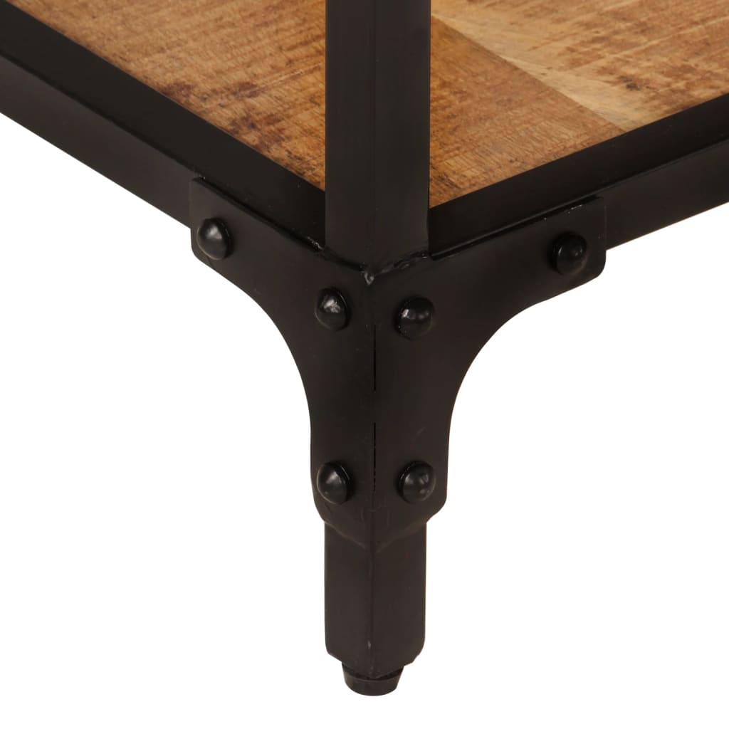 Meuble TV 150x30x41 cm bois massif de manguier - XIOS