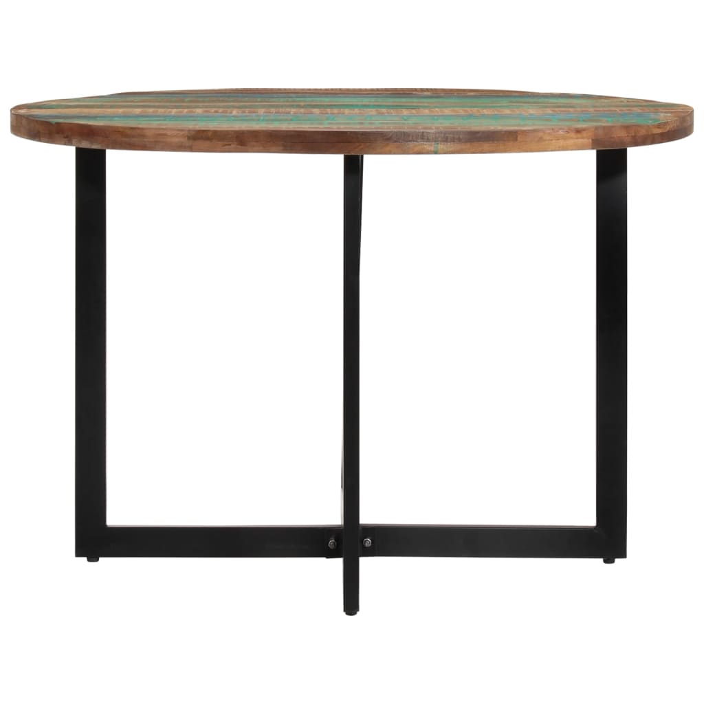 Table à manger 110x75 cm Bois massif de récupération - XIOS