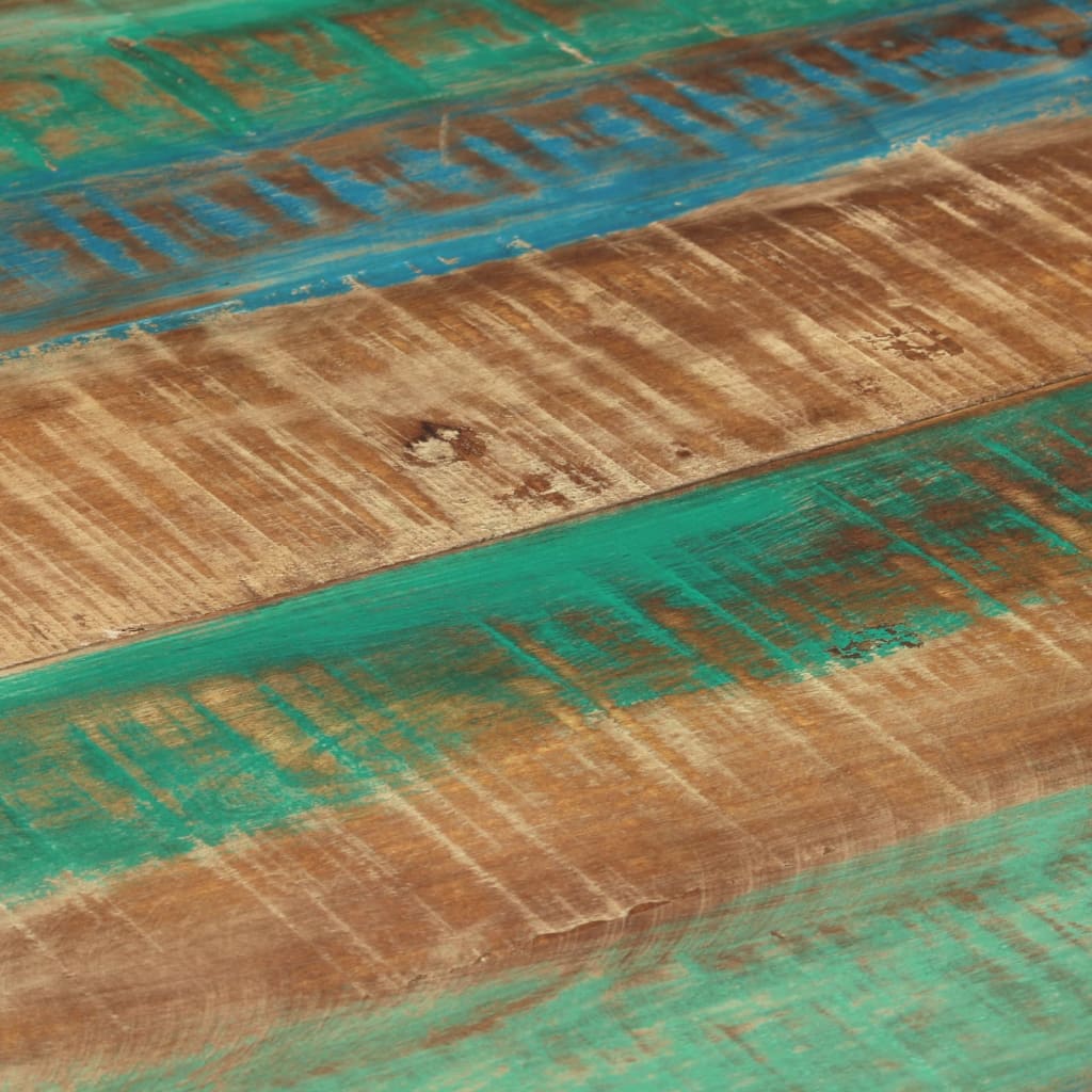Table à manger 110x75 cm Bois massif de récupération - XIOS